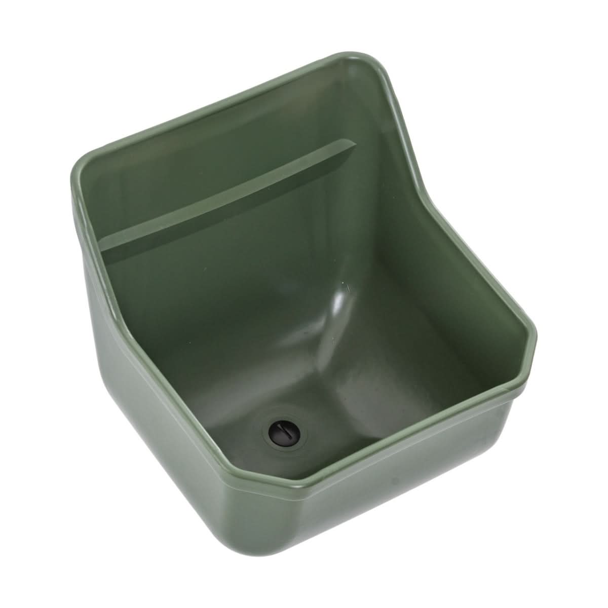 Hranitoare plastic vitel 9 litri cu dop scurgere