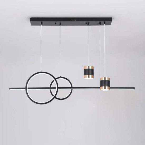 Lustra LED Volantis 73W, 2100lm, 3000K/4000K/6500K, telecomanda