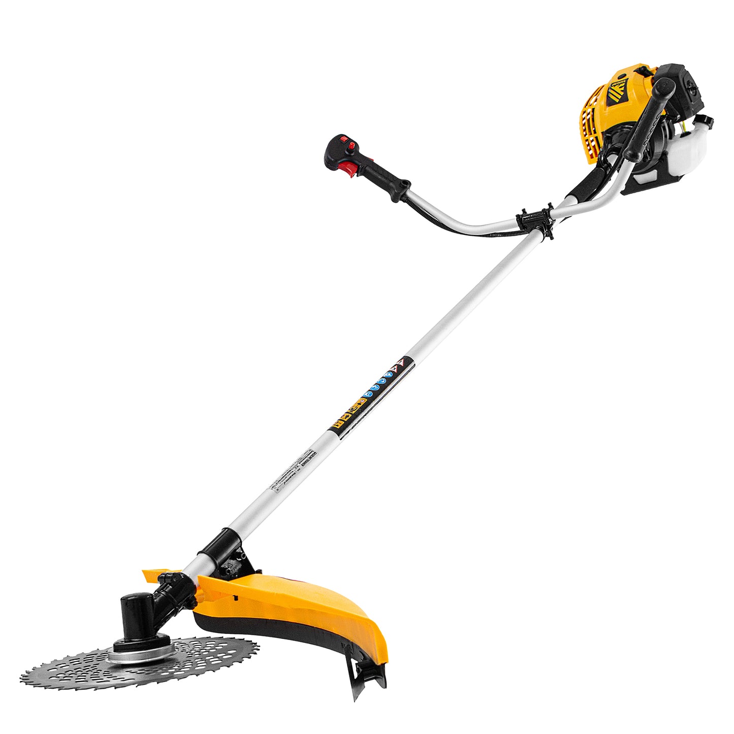 Trimmer pe benzină DT-52 Denzel, 52 cm³, 1,45 kW, tija din 2 părți, nonsens-free