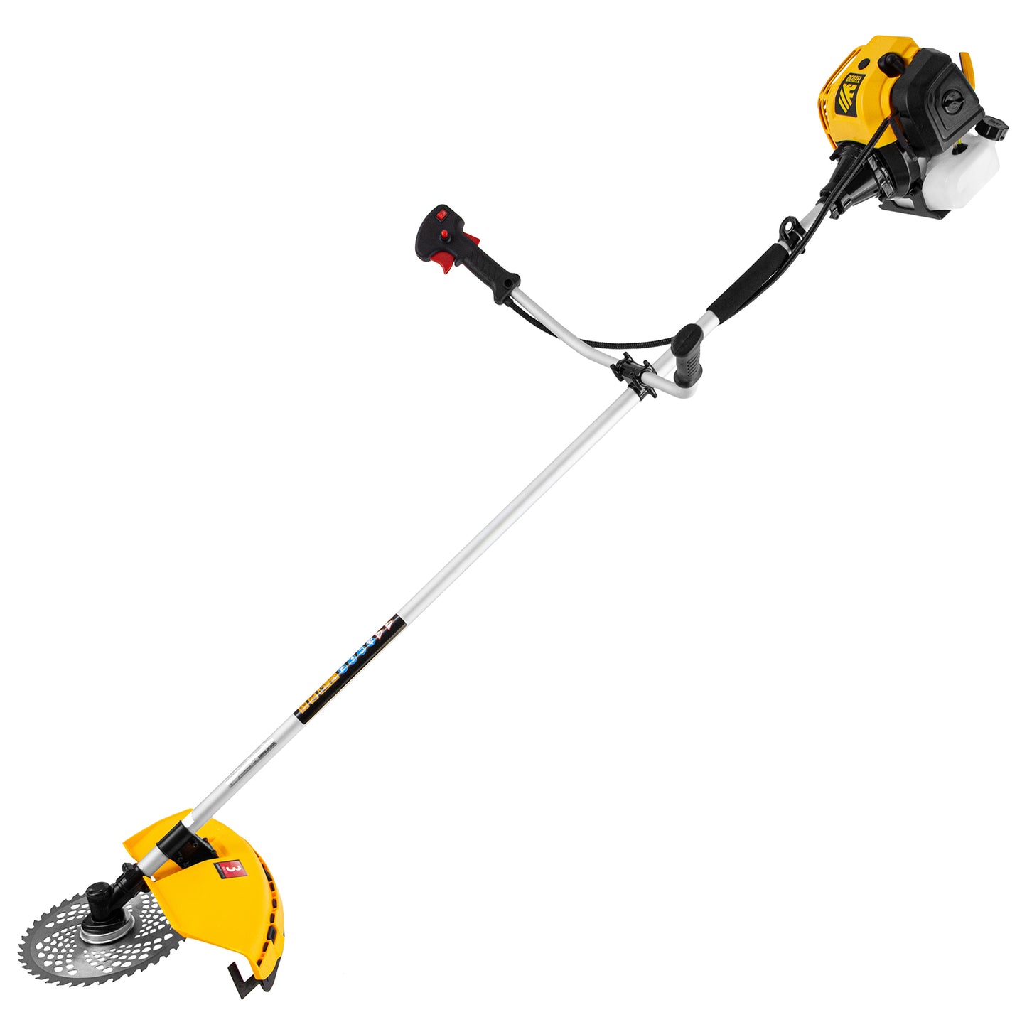 Trimmer pe benzină DT-52 Denzel, 52 cm³, 1,45 kW, tija din 2 părți, nonsens-free