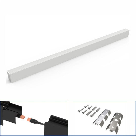 Corp LED liniar interconectabil, 40W, 5000K, 1200 mm, alb