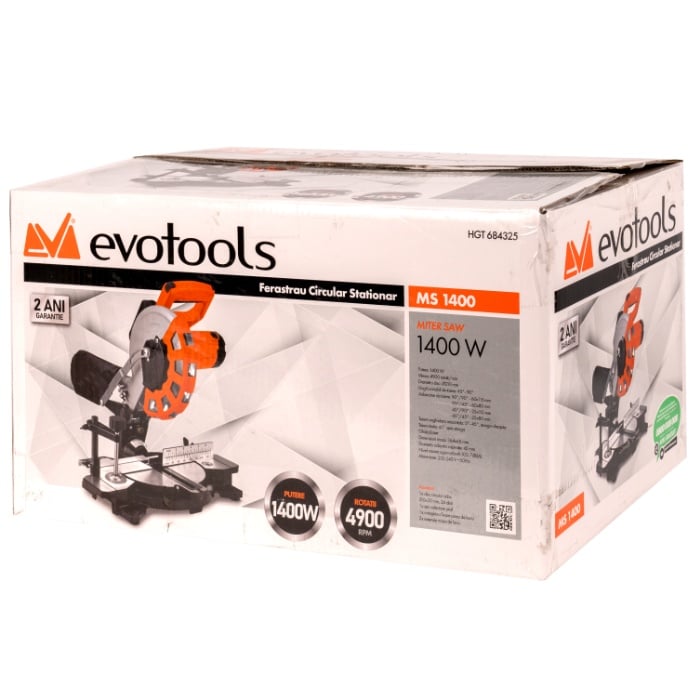 Fierastrau Circular Stationar EvoTools MS1400, 1400W, 4900 rpm