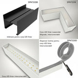 Corp LED liniar interconectabil, 40W, 5000K, 1200 mm, alb