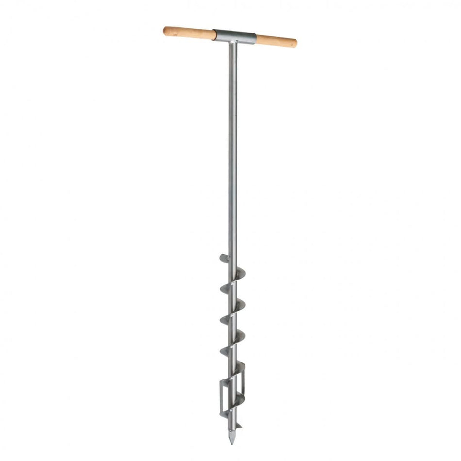 Burghiu pamant pentru stalpi gard electric, diametru 9 cm