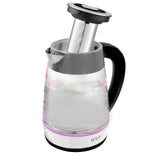 Fierbator Electric BÖHM BHB1703DT, 1.7L, 2200W, Infuzor Ceai, Mentinere Temperatura, Afisaj LED