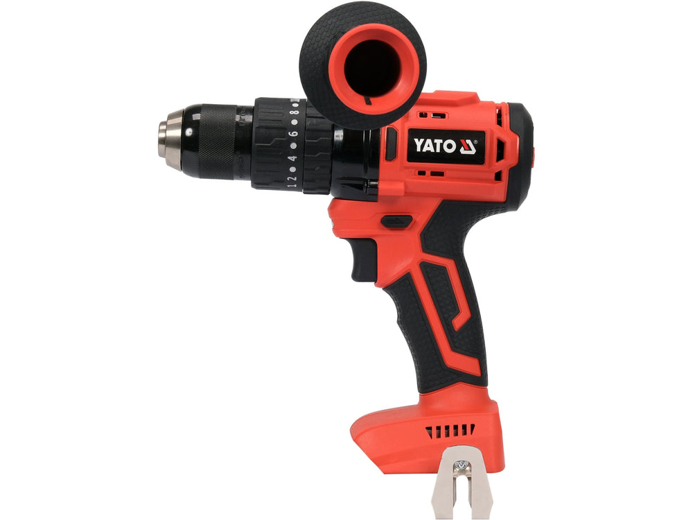 Autofiletanta cu percutie Yato 18V, 75Nm, fara acumulator, mandrina metalica 13mm, motor fara perii, 3 moduri de lucru, greutate 1.4kg - vedere 2