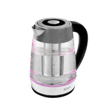 Fierbator Electric BÖHM BHB1703DT, 1.7L, 2200W, Infuzor Ceai, Mentinere Temperatura, Afisaj LED