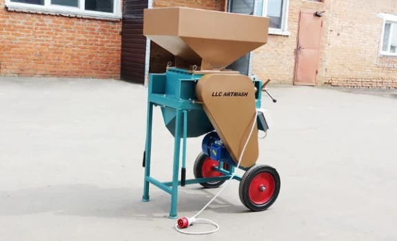 Aplatizor de cereale Artmash DZV-300 – 4 kW, 380V, 2000–4000 kg/h