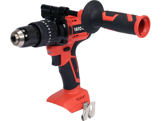 Autofiletanta cu percutie Yato 18V, 75Nm, fara acumulator, mandrina metalica 13mm, motor fara perii, 3 moduri de lucru, greutate 1.4kg - vedere 1