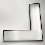 Corp LED liniar suspendat 90°, 12W, 5000K, 176 mm