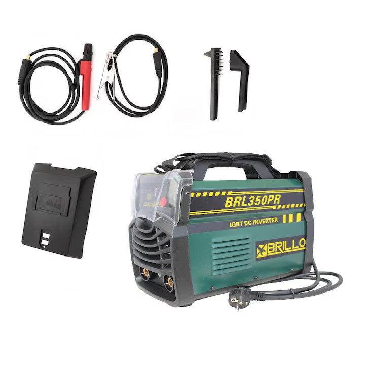 Invertor sudura/aparat de sudura Brillo Profesional 350 PR, 350A, 230V, cu cabluri incluse