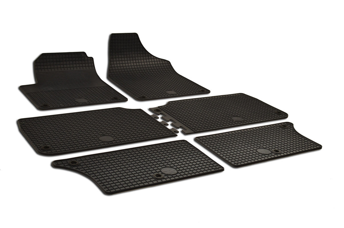 Set Covorașe Auto Cauciuc Umbrella pentru VW Sharan (1996-2009) și Seat Alhambra (1996-2009)