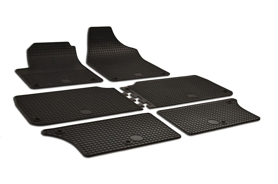 Set Covorașe Auto Cauciuc Umbrella pentru VW Sharan (1996-2009) și Seat Alhambra (1996-2009)