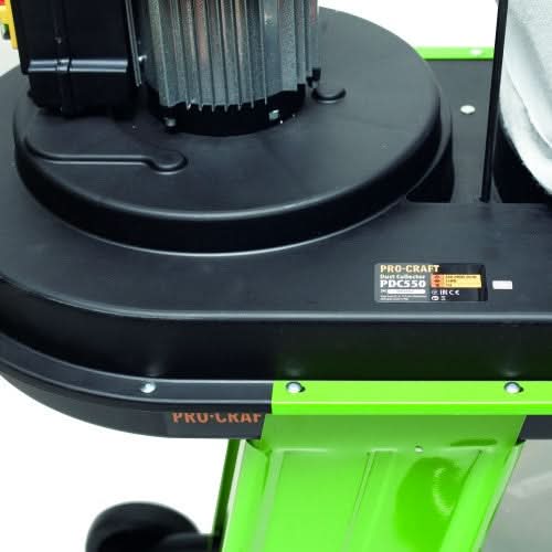 Colector de Praf PROCRAFT PDC550, 550W, 1150 m³/h, 75L, Filtrare 1 m²