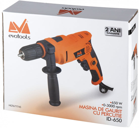 Masina de Gaurit cu Percutie ID650 EvoTools