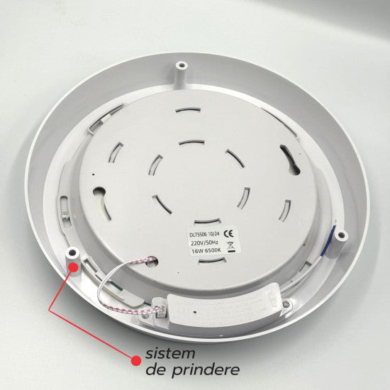 Plafoniera LED Rotunda pentru Bucatarie, 16W, Ø270x352mm, 6500K
