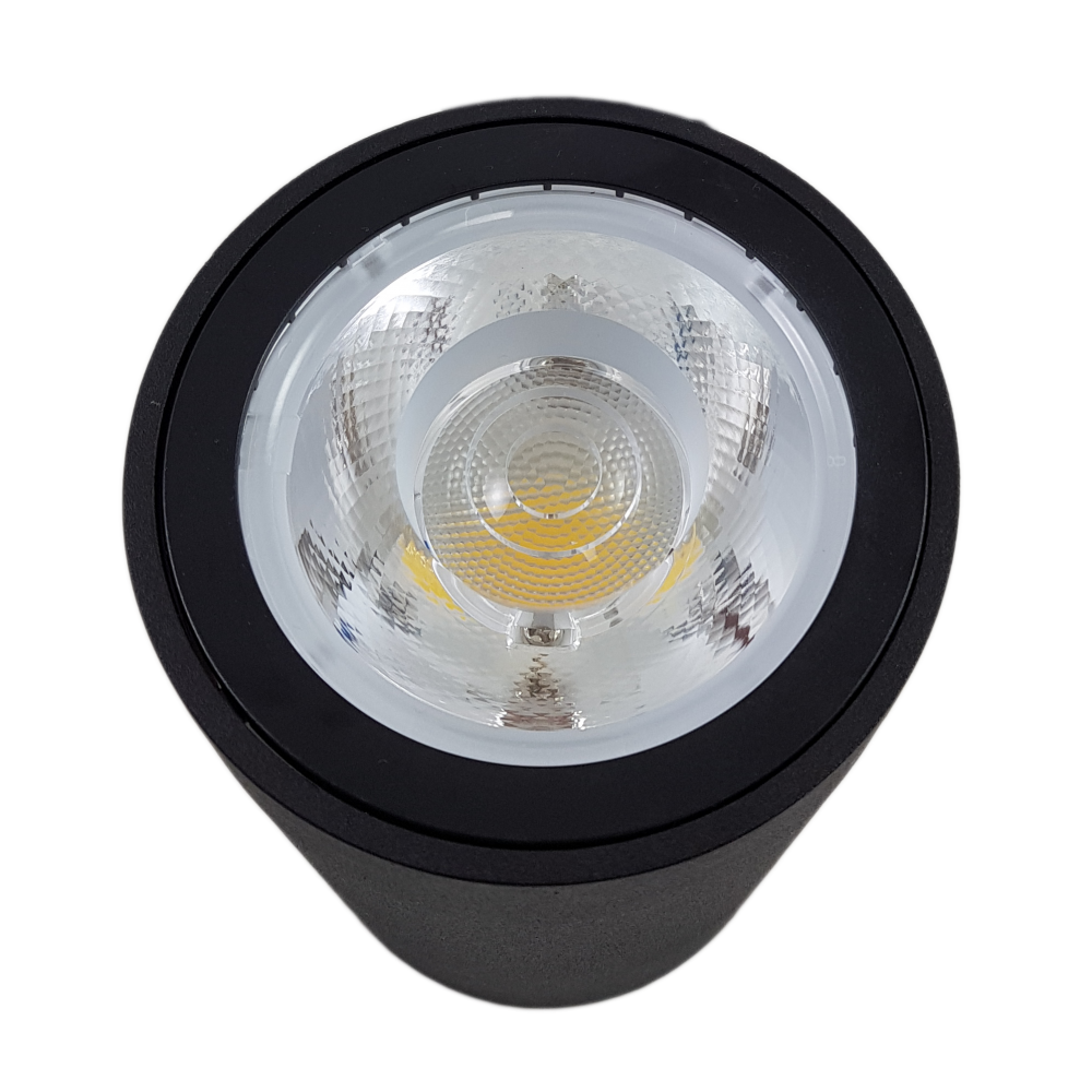 Spot Sina Negru, 18W, 1340 lm, Ø76x150x130 mm