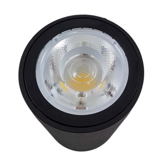 Spot Sina Negru, 18W, 1340 lm, Ø76x150x130 mm