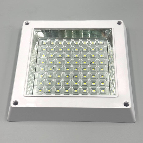 Plafoniera LED Patrata pentru Bucatarie, 12W, 230x230x35mm, 6500K