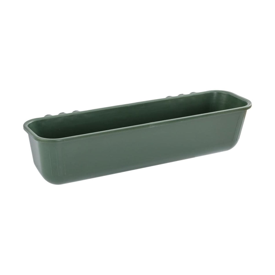 Hranitoare plastic 42 litri pentru bovine 100x35x24 cm, cu agățare pe perete