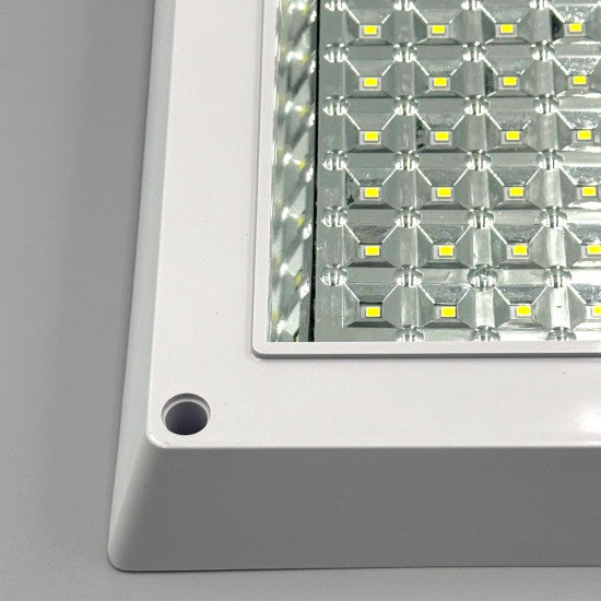 Plafoniera LED Patrata pentru Bucatarie, 12W, 230x230x35mm, 6500K