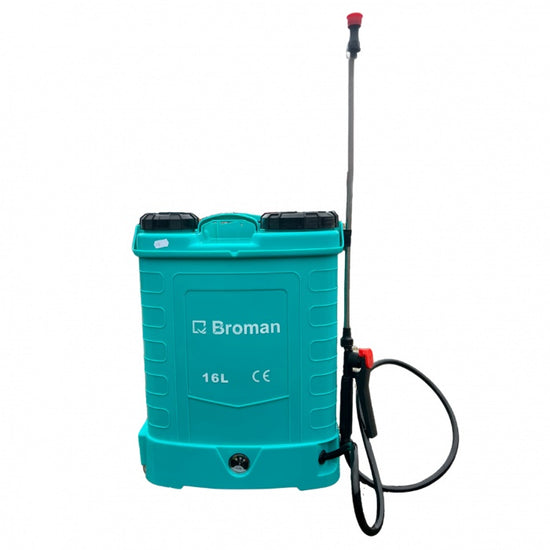 Pompa de Stropit Electrica Broman | 16L | 6h Autonomie | Lance Telescopica | 3 Duze