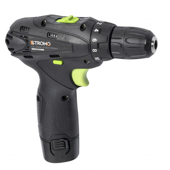 Autofiletanta cu acumulator STROMO SA-12Li, 12V, 2 trepte cuplu, 1300 rpm, Li-Ion, 1h incarcare
