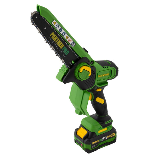 Mini Fierastrau cu Lant PARTNERPRO PPBS-84, 800W, 20 cm