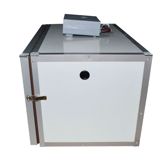 Incubator ZEP 180 pentru oua, capacitate mare, control digital, intoarcere automata, ovoscop integrat