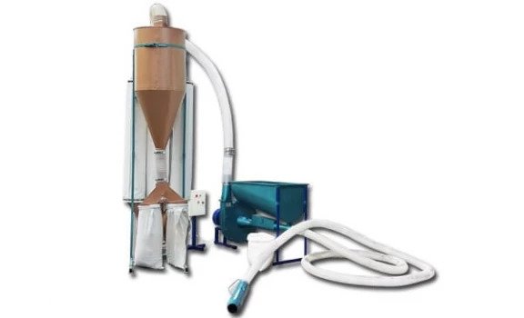 Moara cu aspiratie si ciclon PPZ-22 Artmash, 22 kW, 2000–3000 kg/ora, 380V, productie Ucraina