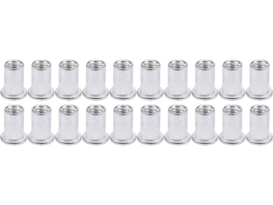 Piulite nituibile M6, set 20 buc – rezistenta si fixare sigura