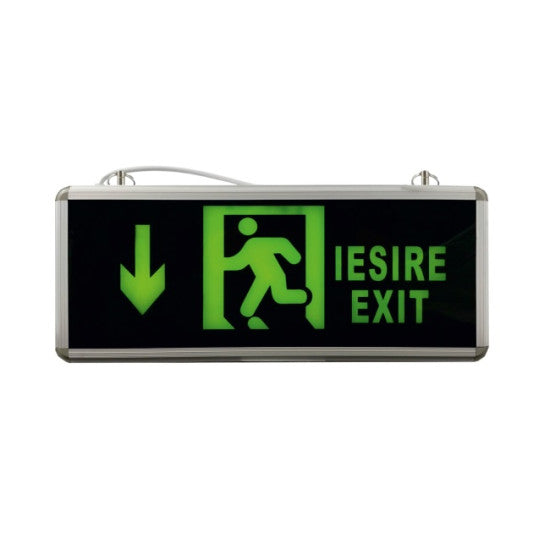 Lampa Emergenta EXIT Tavan Sageata Jos, 3W, IP20
