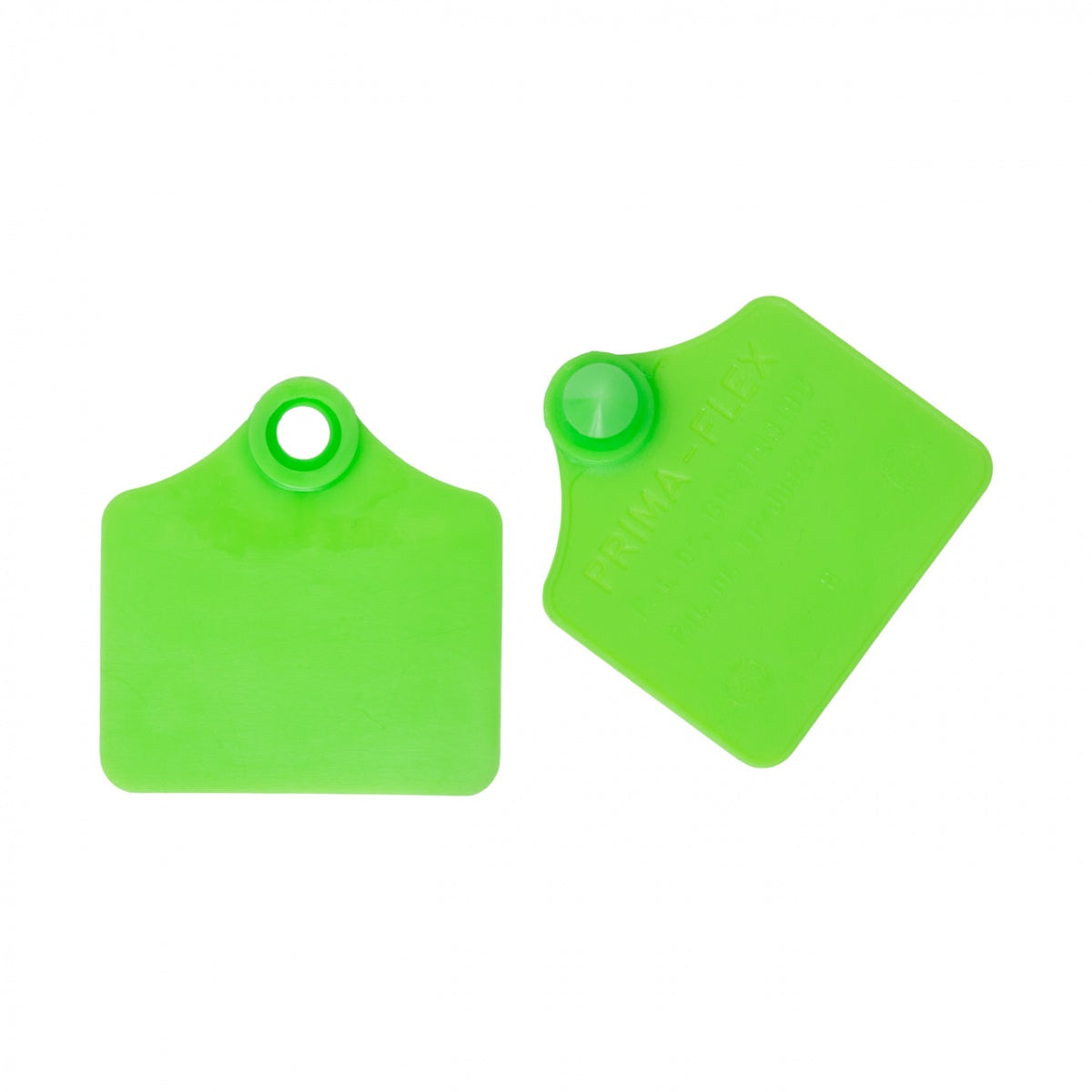 Set 25 perechi crotalii ovine Prima-Flex verde 4.4x4.6 cm plastic rezistent