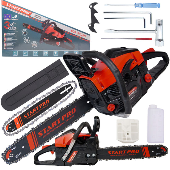 Motoferastrau benzina StartPro SCS-5005H, motor 2 timpi