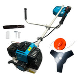 Motocoasa pe benzina Brillo BR-4200, 5.7CP, 52cc, 3 accesorii incluse, motor 2 timpi