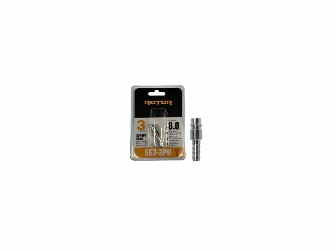 Conector TATA pentru Compresor ROTOR, Dimensiune 8 mm