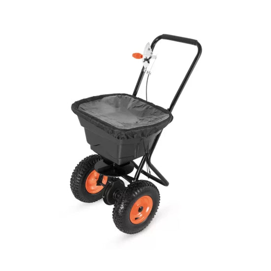 Masina de imprastiat sare si nisip ZEP MI-30, manuala, 30L, 36 kg, rază 4 m, roti pneumatice