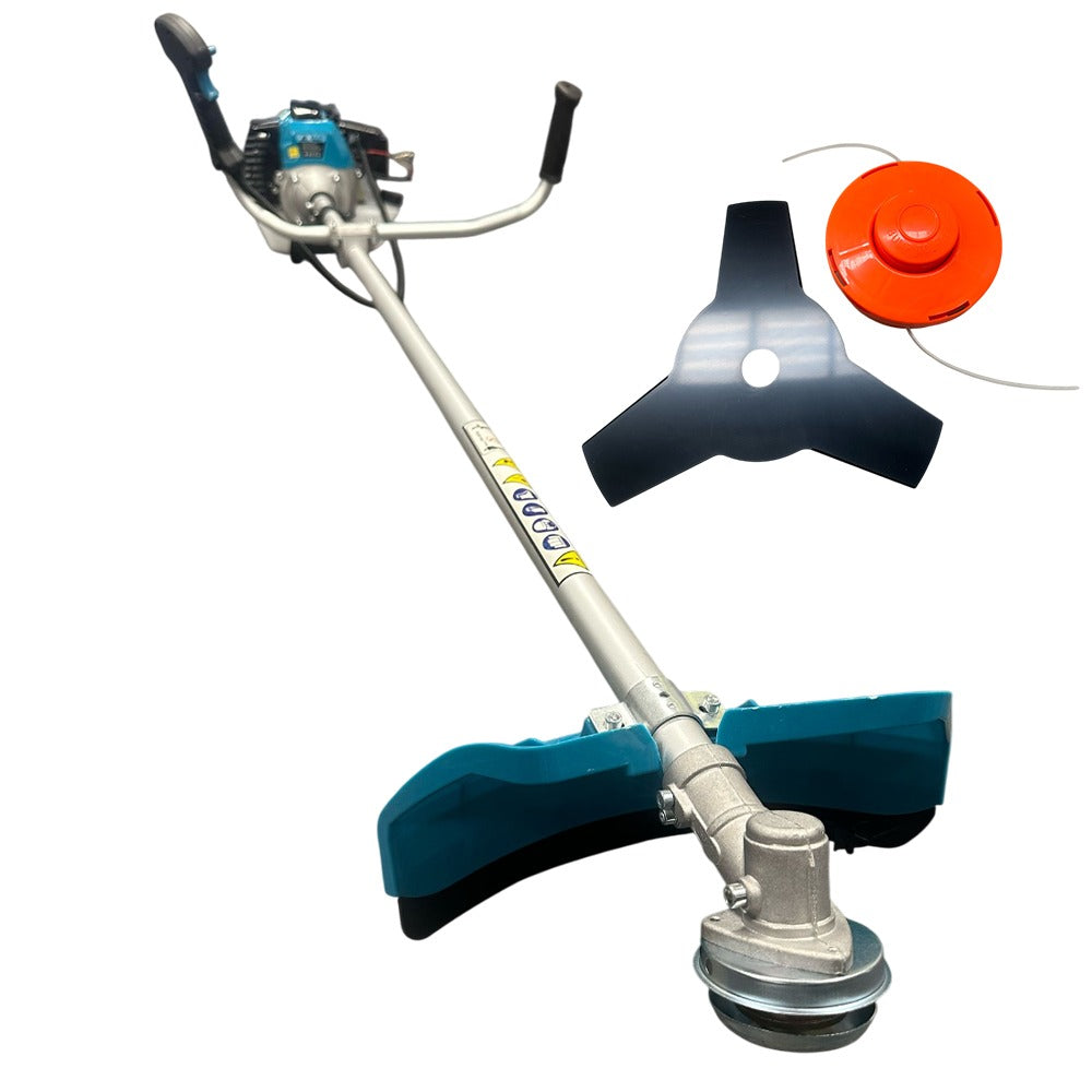 Motocoasa pe benzina Brillo BR-4200, 5.7CP, 52cc, 3 accesorii incluse, motor 2 timpi