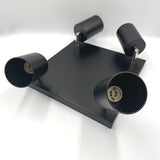 Spot patrat reglabil 4xGU10, 250x150x250 mm