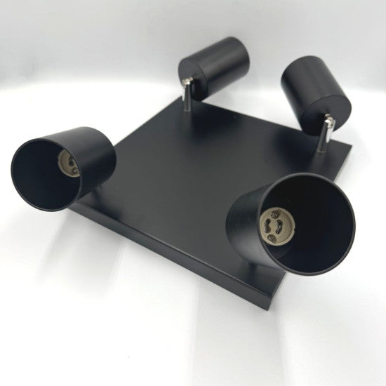 Spot patrat reglabil 4xGU10, 250x150x250 mm