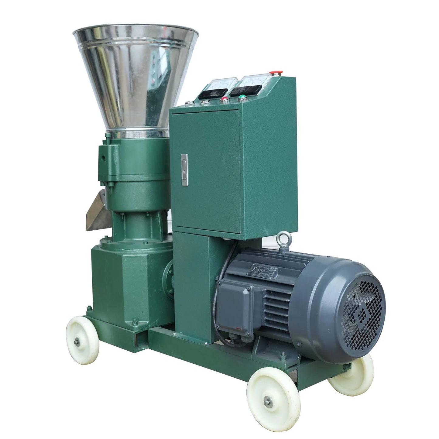 Granulator furaje ZEP KL-200 PROFI Uniteh PRO cu motor inclus si 3 matrite, productie pana la 300 kg/ora