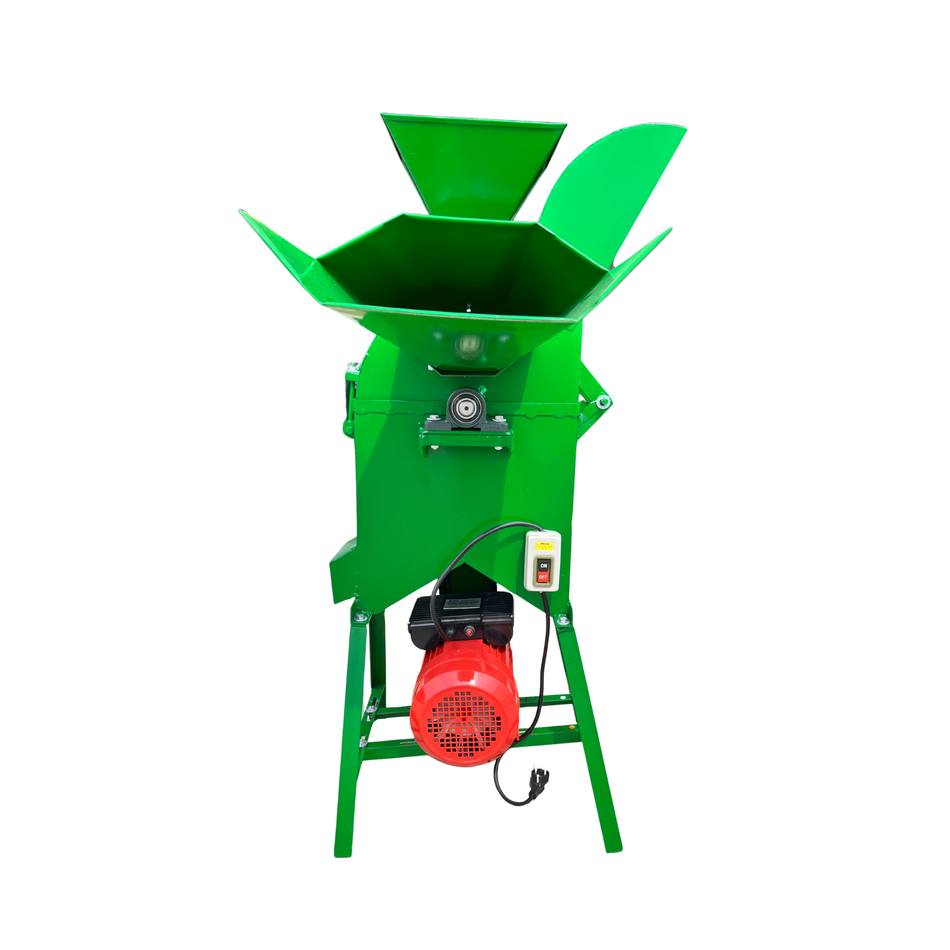 Moara 2 in 1 ZEP-1020 cu tocator furaje, 3kW, 2800rpm, 500 kg/h, 3 site incluse