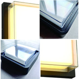 Aplica LED Lara, 15W, 1350 lm, 210x210x70 mm