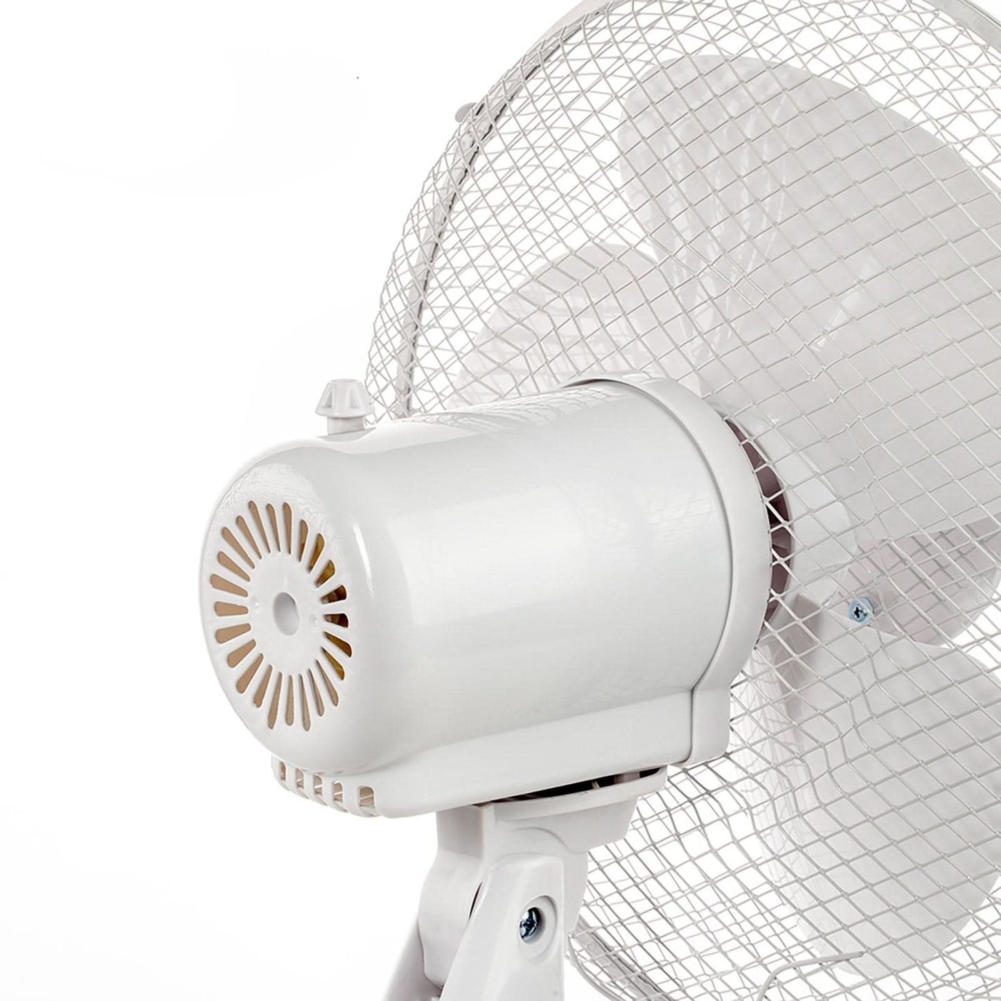 Ventilator de birou BOHM BLTF-1203, 40W, 12 inch, 3 viteze, protectie supraincalzire, alb