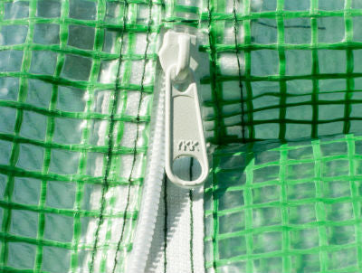 Solar gradina 8x3x2.5 m ZEP PRO, folie polietilena 240 g/mp, structura otel galvanizat, rezistent UV