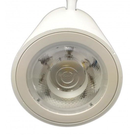 Spot pe sina alb 12W, 3000K, 715 lm, Ø55x81x95 mm