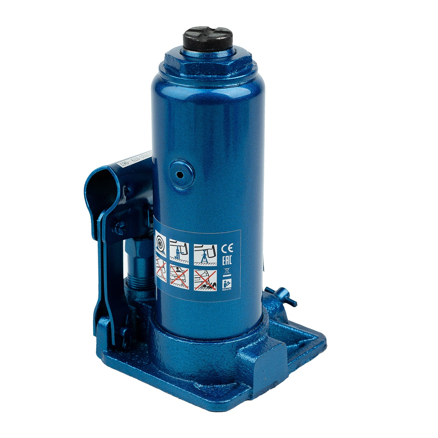 Cric hidraulic tip butelie Stels 4T, inaltime ridicare 194–372 mm