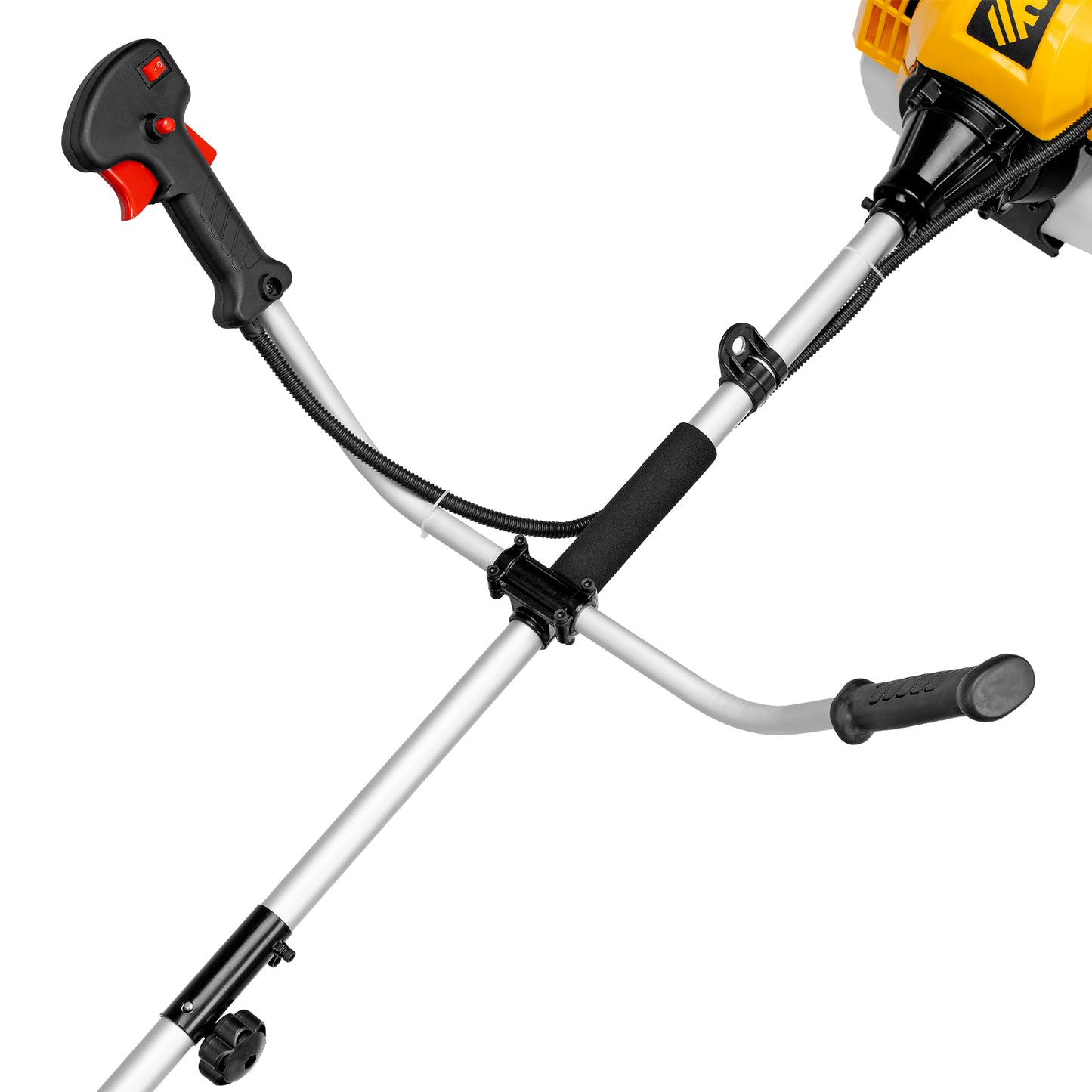 Trimmer pe benzină Denzel DT 43S, 43 cm³, 2,5 CP, cu tijă detașabilă