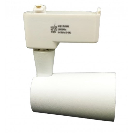 Spot pe sina alb 12W, 3000K, 715 lm, Ø55x81x95 mm
