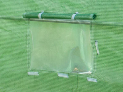 Solar gradina 8x3x2.5 m ZEP PRO, folie polietilena 240 g/mp, structura otel galvanizat, rezistent UV